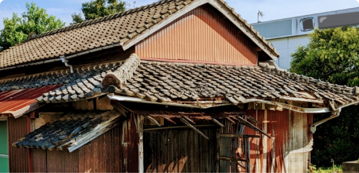 建物の急速な劣化