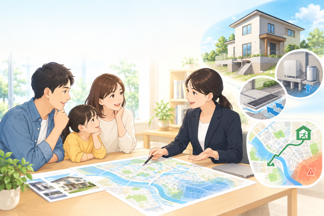大雨・水害から考える「後悔しない土地探し」と家づくり